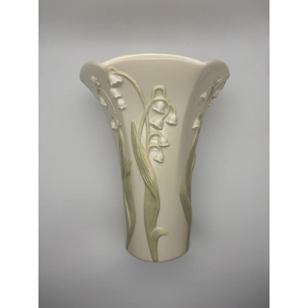Lenox Lily of the Valley Ivory Porcelain Vase 9" Floral Blossom Collection